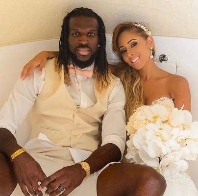Lesha Carroll and her husband DeMarre Carroll.
